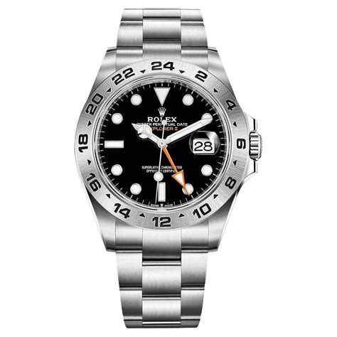 rolex fond orange|Rolex explorer ii oystersteel.